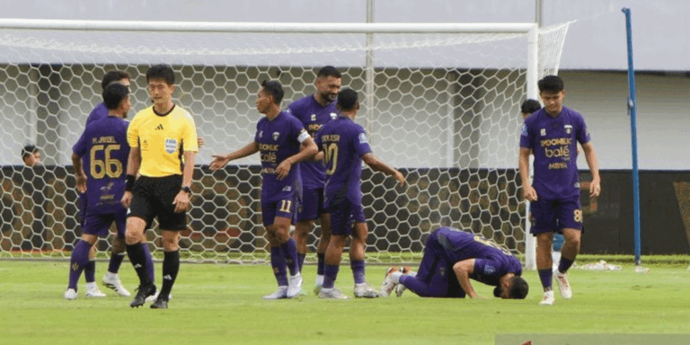 Persita Tangerang Bangkit di Paruh Pertama BRI Super League